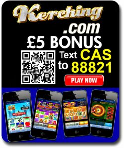 kerching mobile slots casino £10 free bonus no deposit